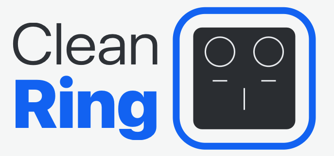CleanRing – logo marki silikonowej uszczelki ochronnej do płyty indukcyjnej